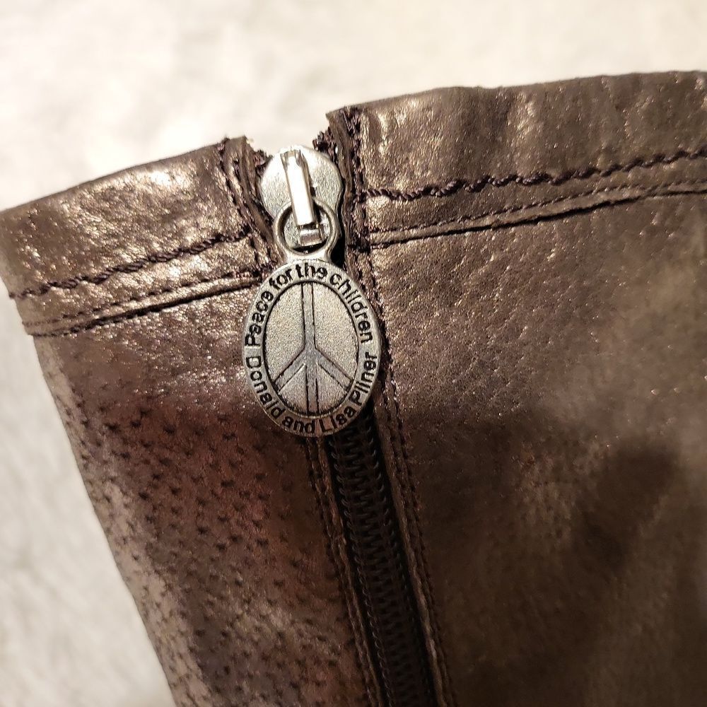 Nib Donald J Pliner Boots Size9 Pewter Note These… - image 7